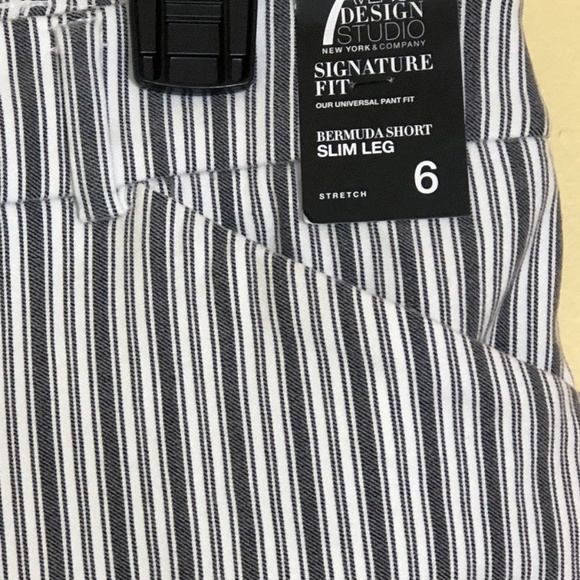 NWT New York & Company 7th Ave Bermuda Shorts - Picture 5 of 8